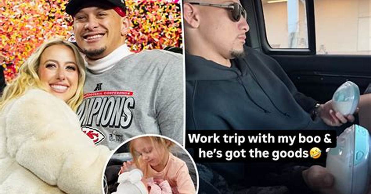 Brittany Mahomes Bares Her Baby Bump in Side-by-Side Photos from Both Pregnancies: ‘Not Even Close’