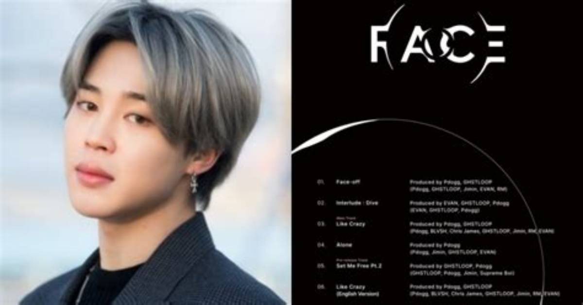 Bts Jimin S First Solo Album Face Sets a March