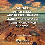 By Persistence and Patience?