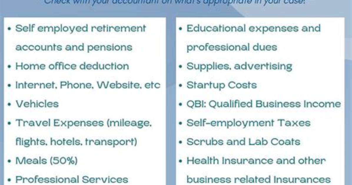Can 1099 Employees Deduct Health Insurance?