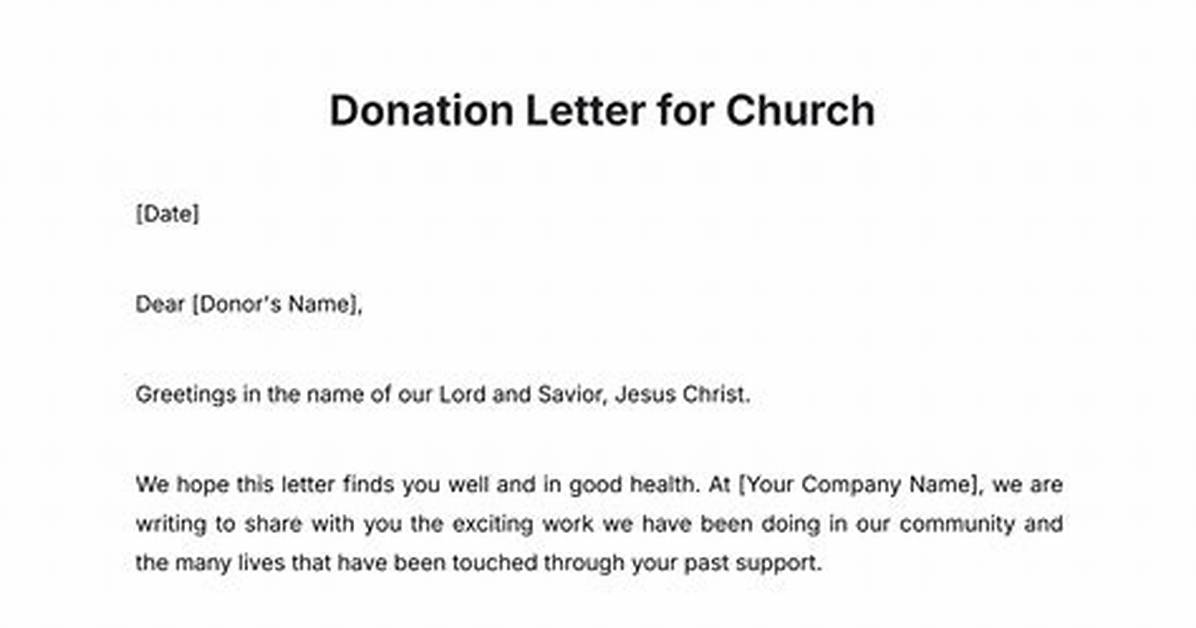 Can a Business Donate to a Church?