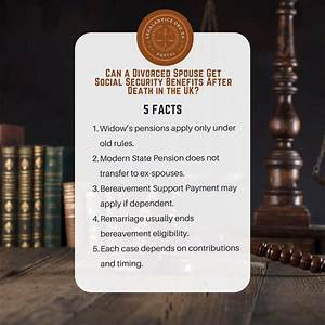 Can a Divorced Person Get Social Security from Ex Husband?
