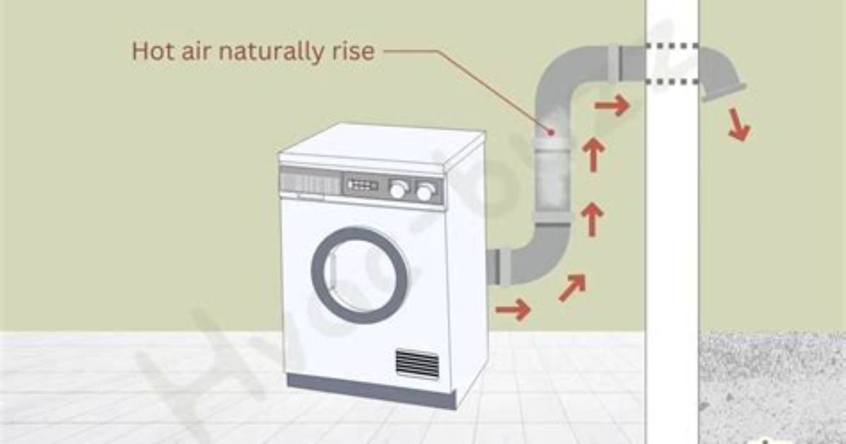 Can a Dryer Vent Be Directed Upward?