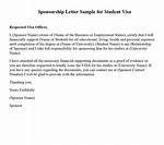 Can a Friend Sponsor My Student Visa?