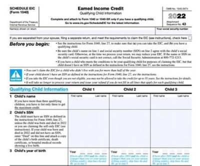 Can a Grandmother Take the Earned Income Credit for a Child?