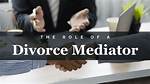 Can a Mediator Do a Divorce?