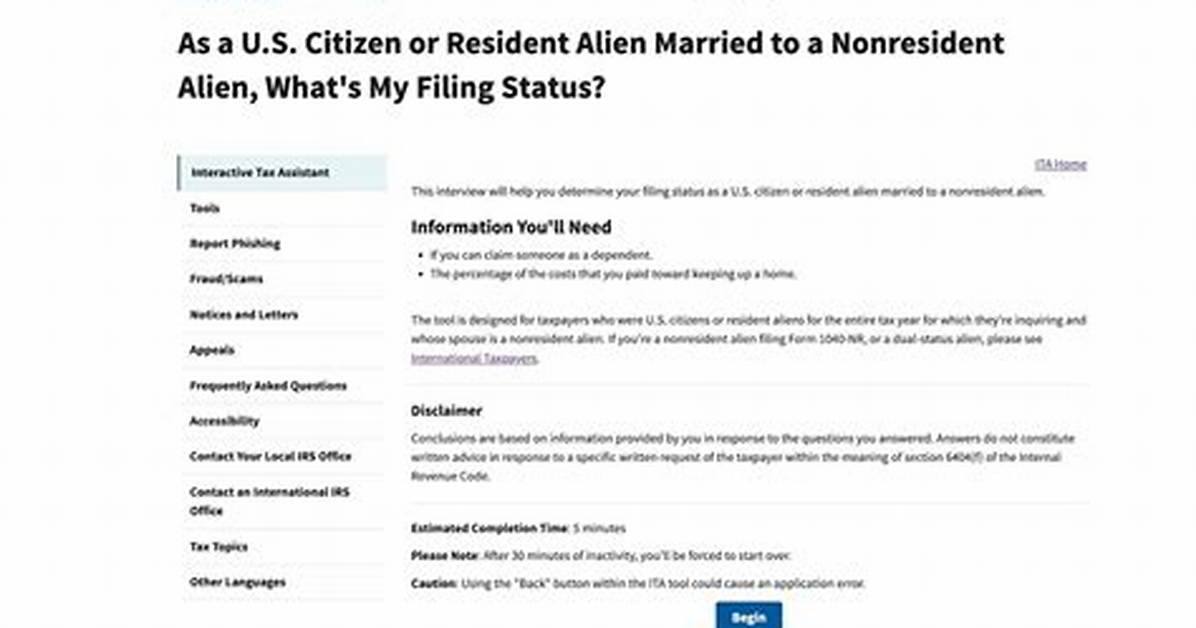 Can a Non-Resident Alien Spouse Inherit an Ira?
