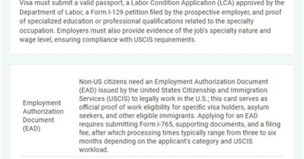 Can a Non Us Citizen Work?