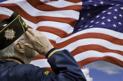 Can a Veteran Salute?