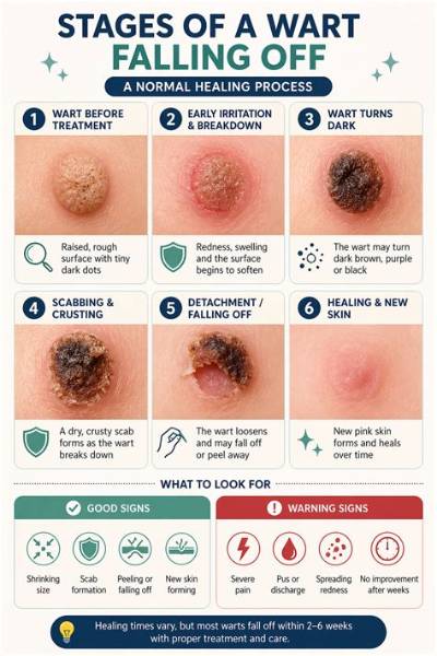 Can a Wart Fall off on Its Own?