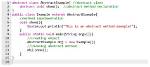 Can Abstract Method Have Implementation C#?