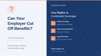 Can an Employer Cut off Health Insurance?