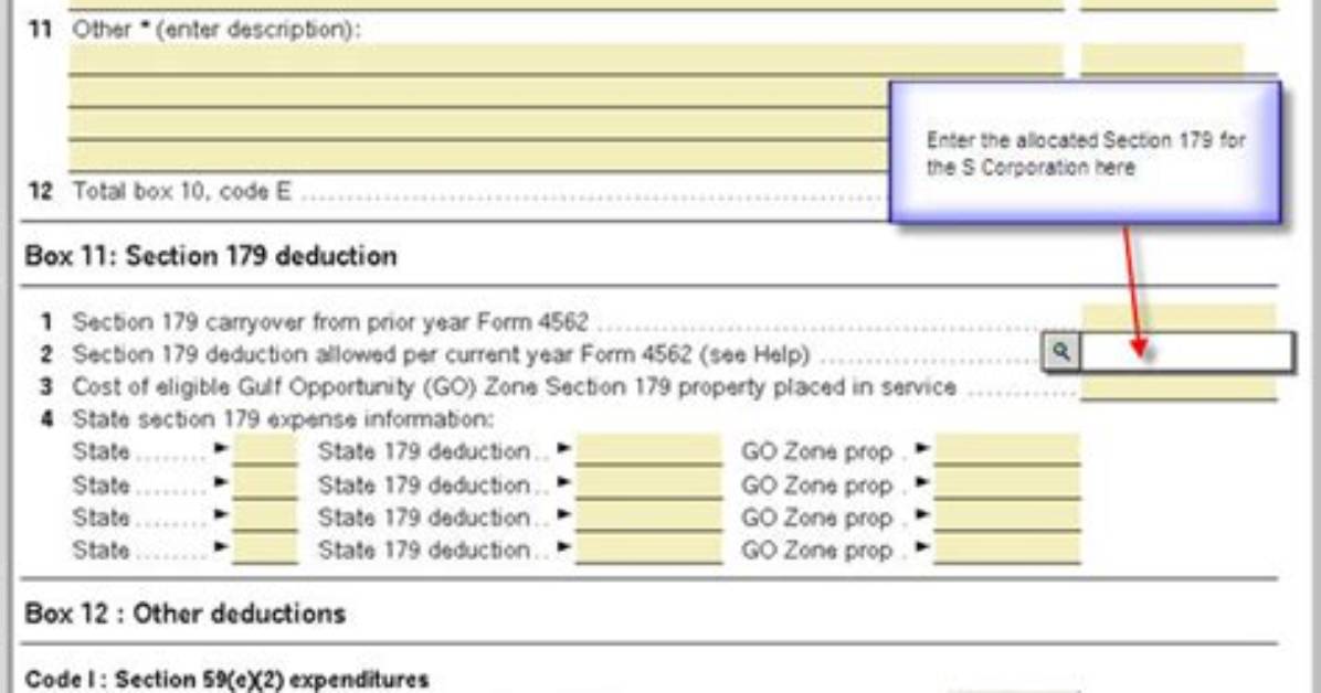 Can an S Corp Use Section 179?
