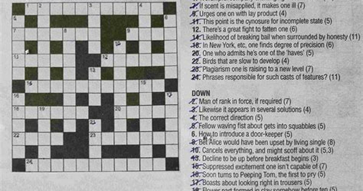 Can Computers Solve Cryptic Crossword?