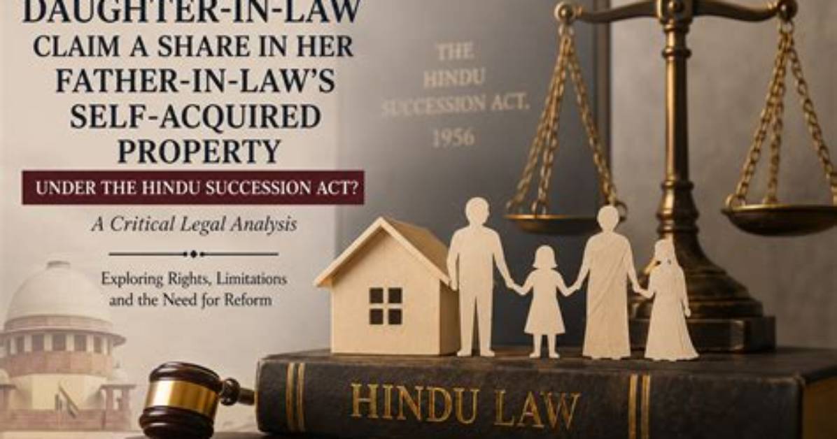 Can Daughter Claim Mothers Self-Acquired Property?