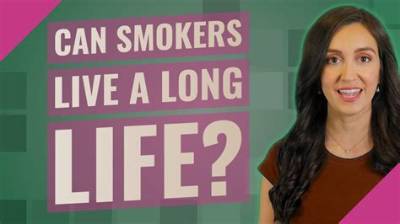 Can Ex Smokers Live a Long Life?
