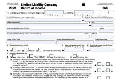 Can Form 568 Be Efiled?