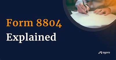 Can Form 8804 Be Signed Electronically?