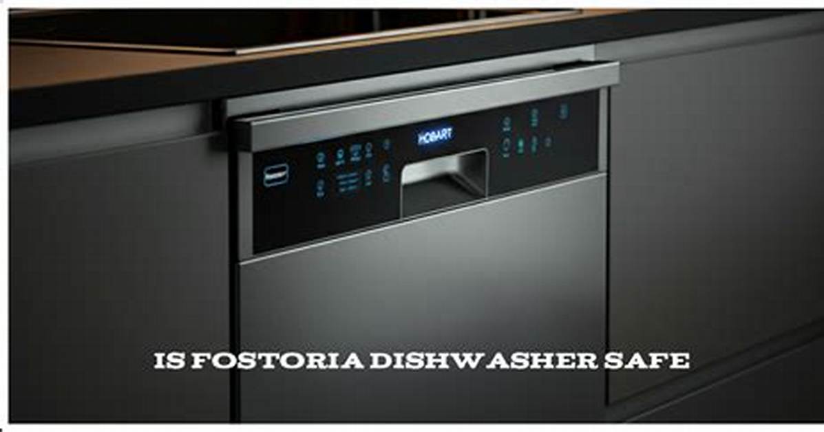 Can Fostoria Go in the Dishwasher?