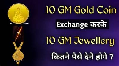 Can Gold Coin Be Exchanged for Jewellery?