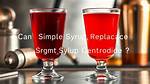 Can Grenadine Replace Simple Syrup?