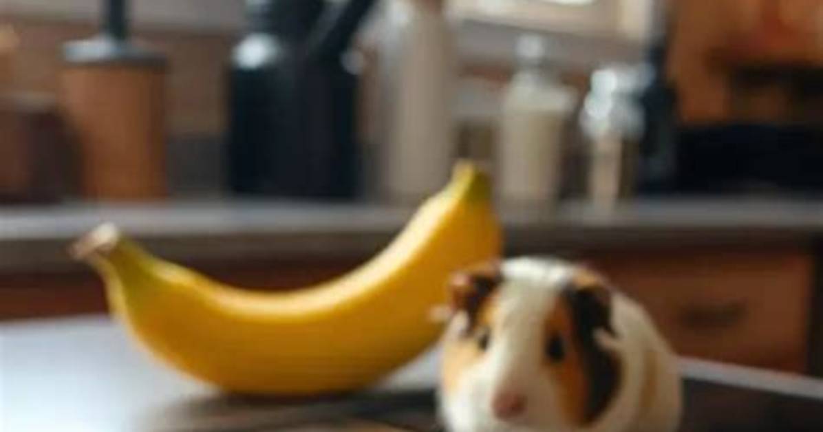 Can Guinea Pigs Banana Peel?