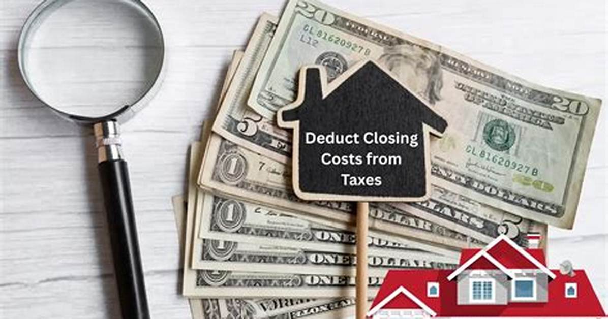 Can I Deduct Closing Costs?