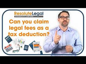 Can I Deduct Legal Fees for Disability?