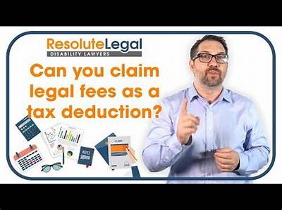 Can I Deduct Legal Fees for Disability?