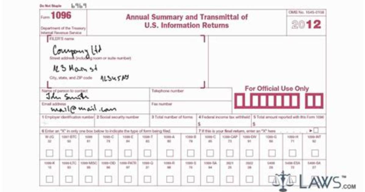 Can I File 1096 Late?