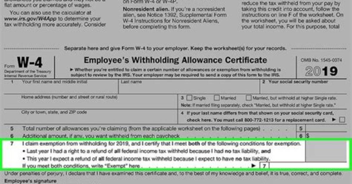 Can I File Exempt All Year?