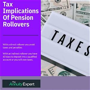 Can I Rollover Pension Payments to an Ira?