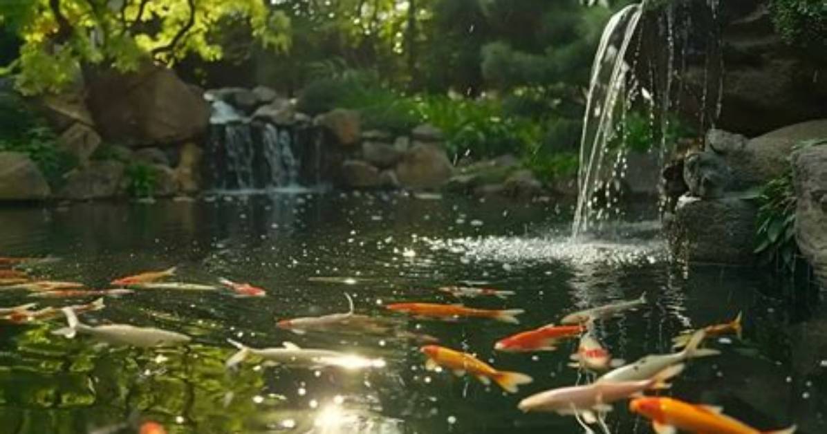 Can Koi Fish Climbing Waterfall?