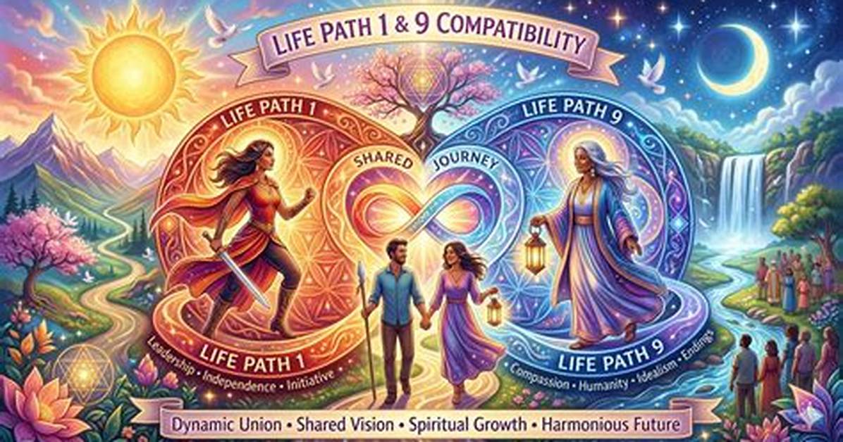 Can Life Path 1 and 9 Compatibility?