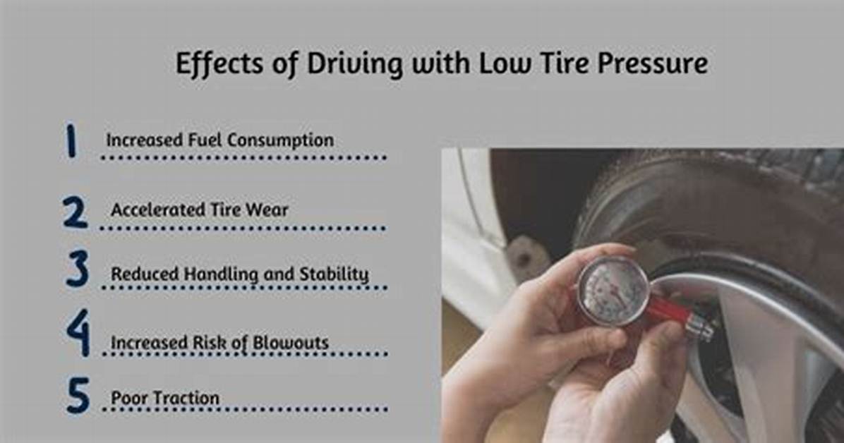 Can Low Tire Pressure Cause Skidding?