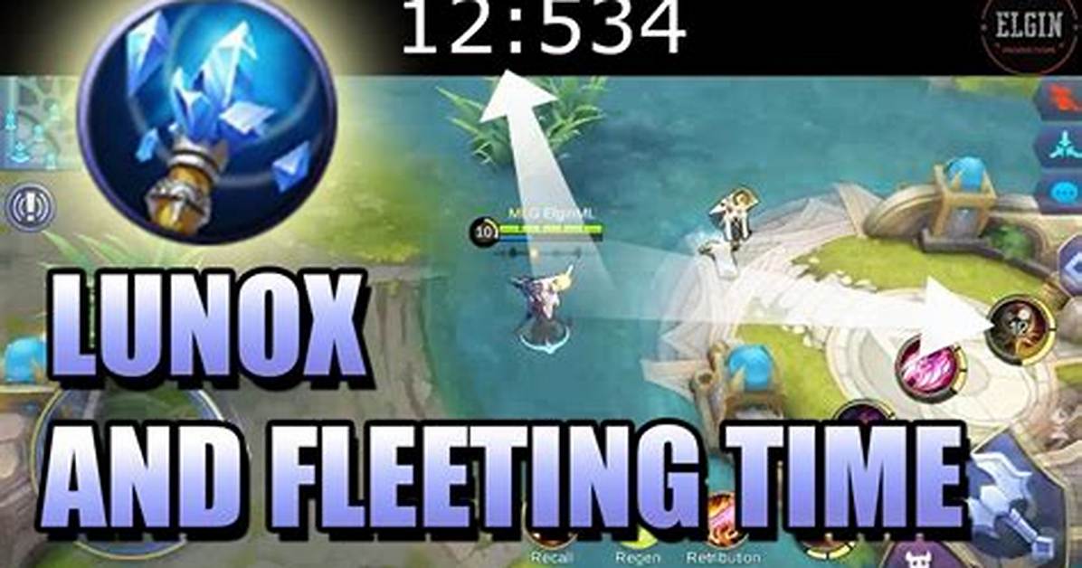 Can Lunox Use Fleeting Time?