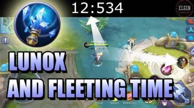 Can Lunox Use Fleeting Time?