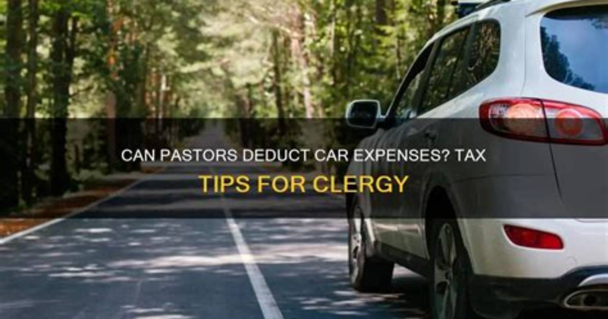 Can Ministers Deduct Expenses?