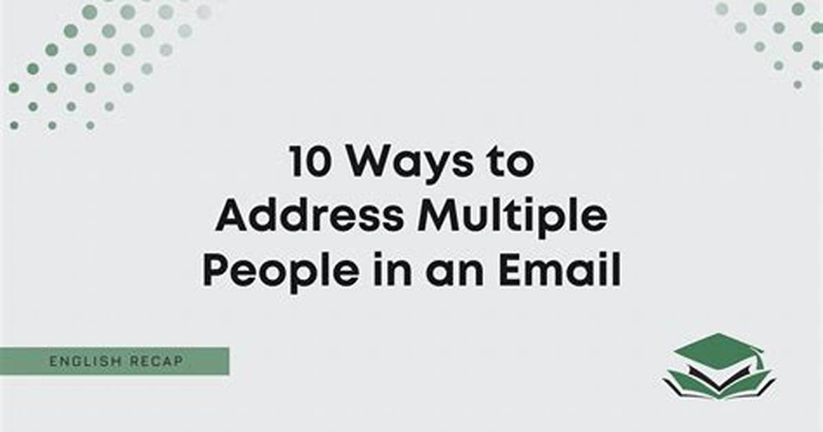 Can Multiple People Use the Same Address for Taxes?