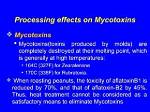 Can Mycotoxins Be Destroyed by Heat?