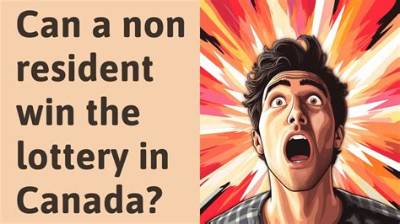 Can Non Immigrants Win the Lottery?