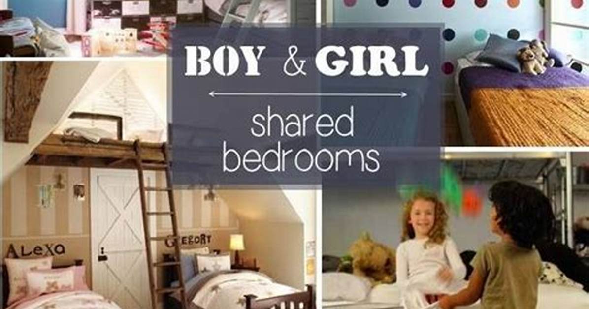 Can Opposite Gender Siblings Share a Room?