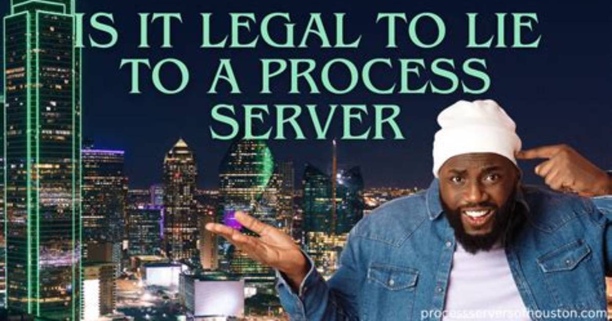 Can Process Servers Lie?