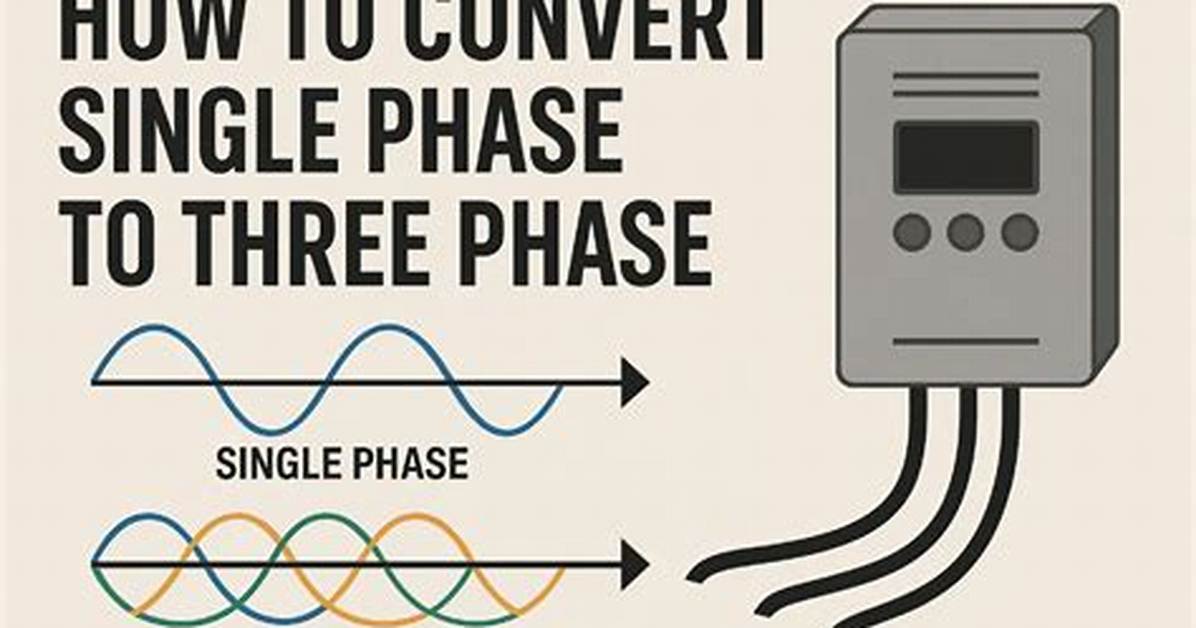 Can Single Phase Convert to Three-Phase?