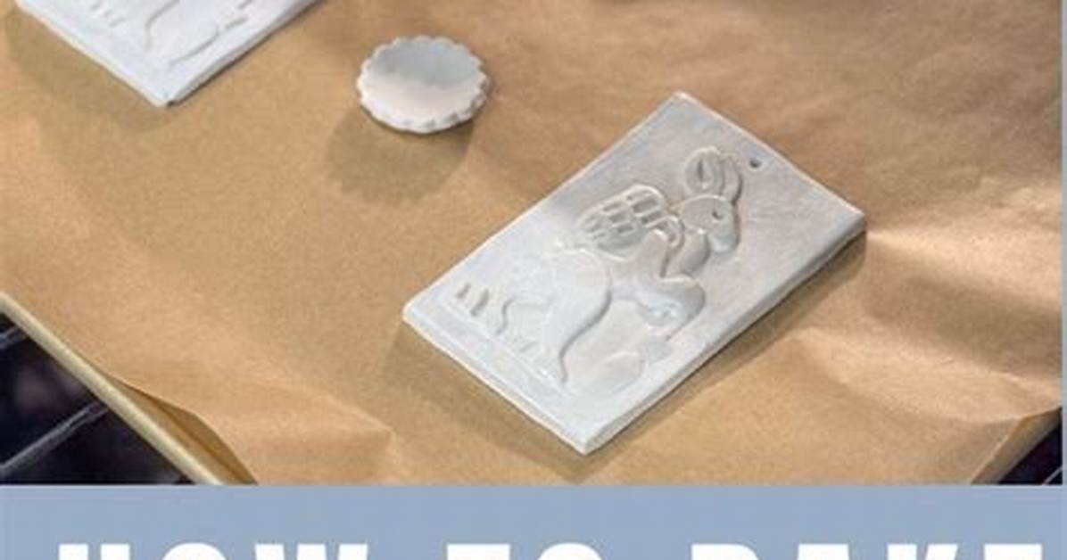 Can U Bake Air Dry Clay?