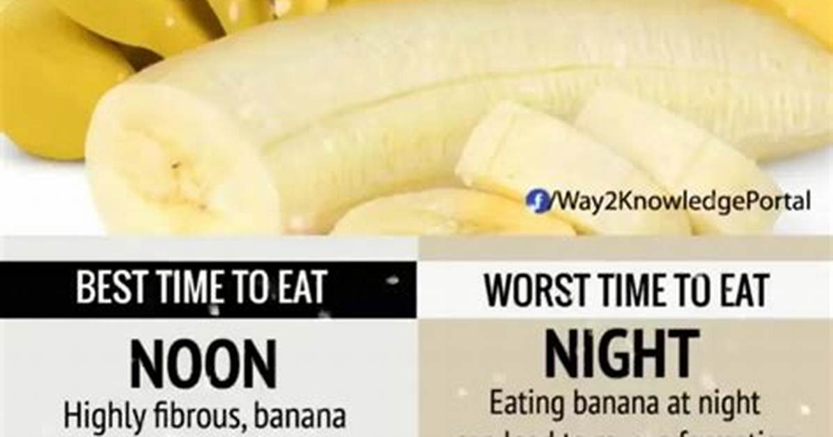 Can We Eat Banana at Night?