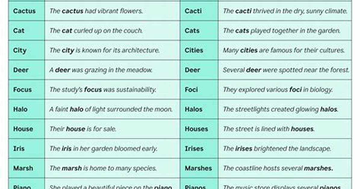 Can Yoke Be Plural?