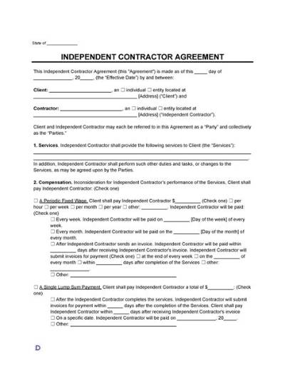 Can You Be an Independent Contractor and Get a W2?