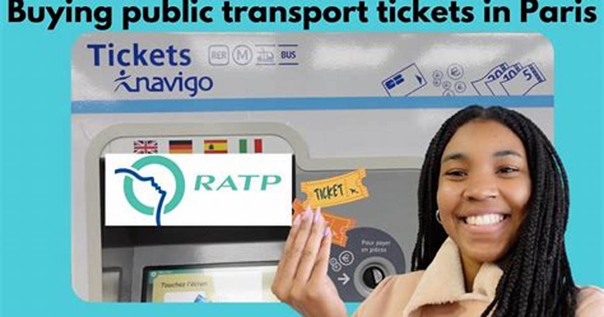 Can You Buy Paris Rer Tickets Online?