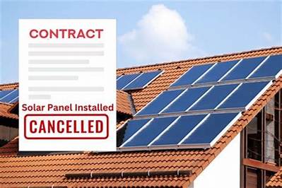 Can You Cancel Solar Panel Contract?